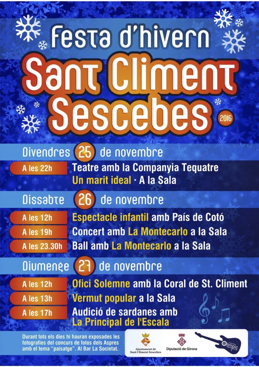 Festa Major Sant Climent Sescebes