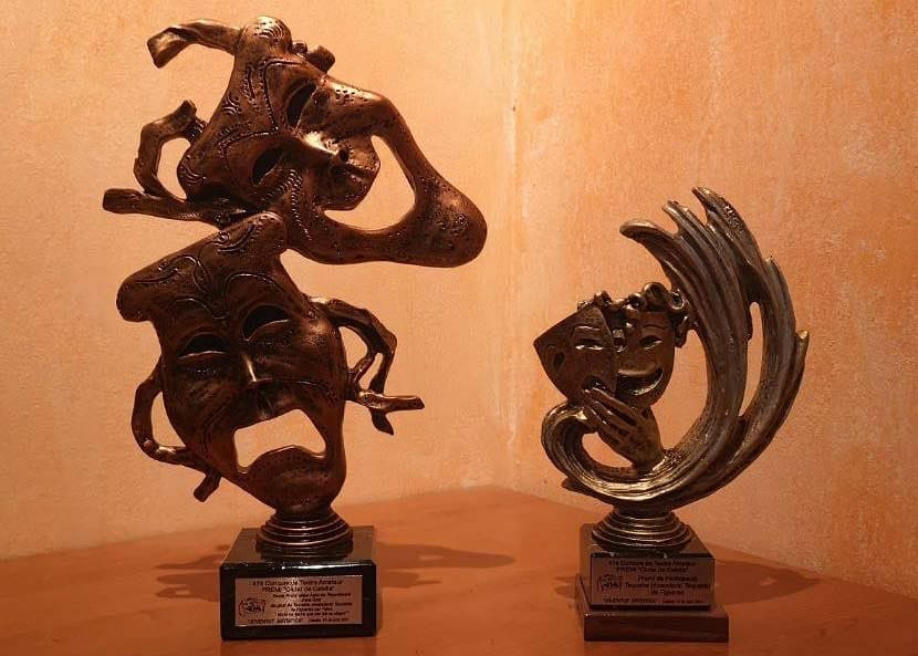 Ahir vam ser a l'entrega de premis del 47è Concurs de Teatre Amateur "Ciutat de Calella".En @peregich va aconseguir un premi ben merescut, avanti crack!!!