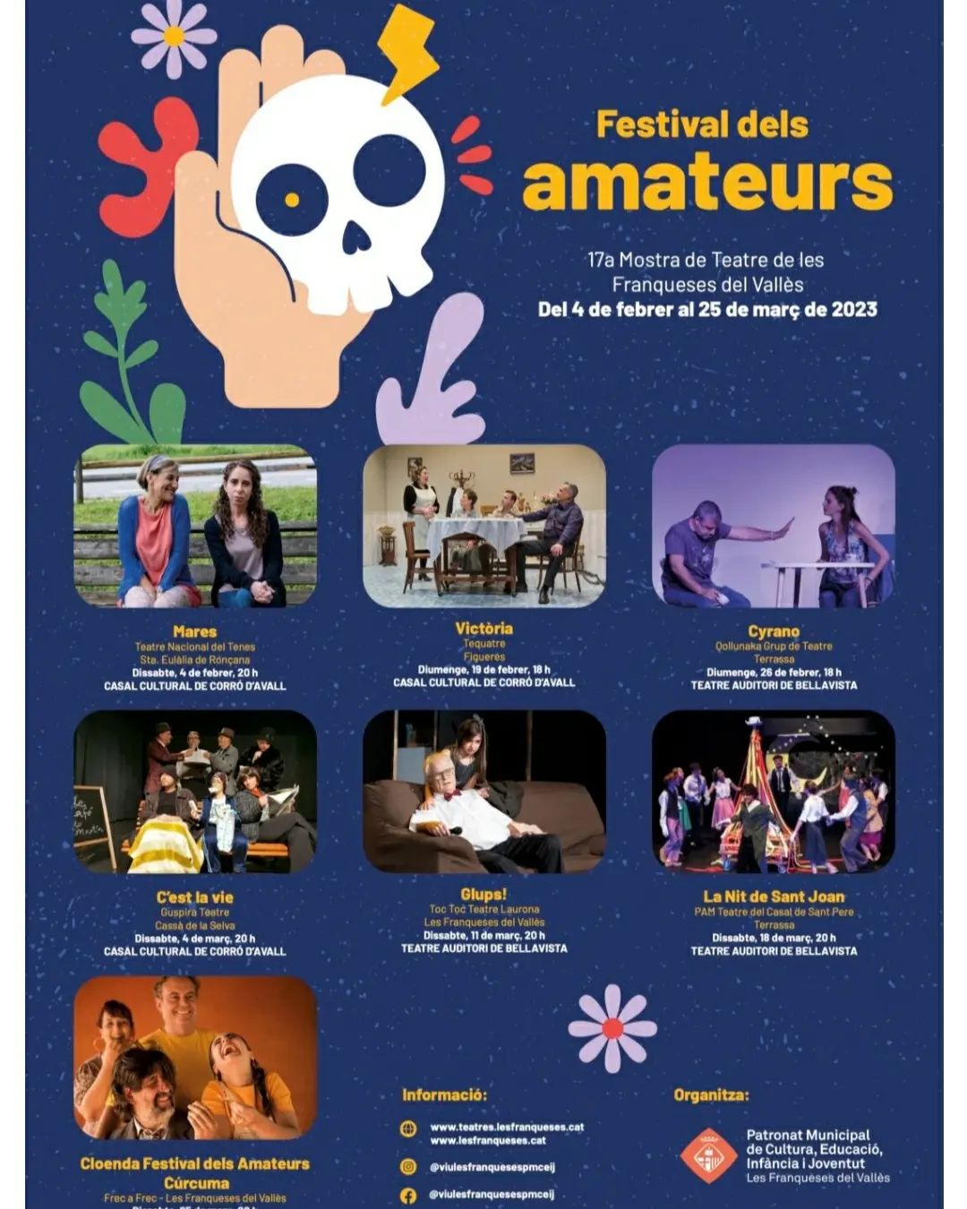 I després d'un kit kat, tornem a obrir la barberia! Us esperem diumenge a la 17a Mostra de Teatre de les Franqueses del Vallès. Som-hi! #victoria