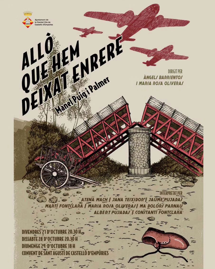Repetim! #allòquehemdeixatenrerePodeu comprar les entrades a la bio i a https://castelloempuriabrava.koobin.com/?idioma=CA Vaaa que volen!!!